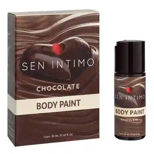 Chocolate Body Paint X 30 Ml By Sen Intimo