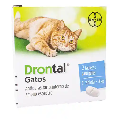 Drontal Antiparasitario Interno Para Gatos 4 Kg