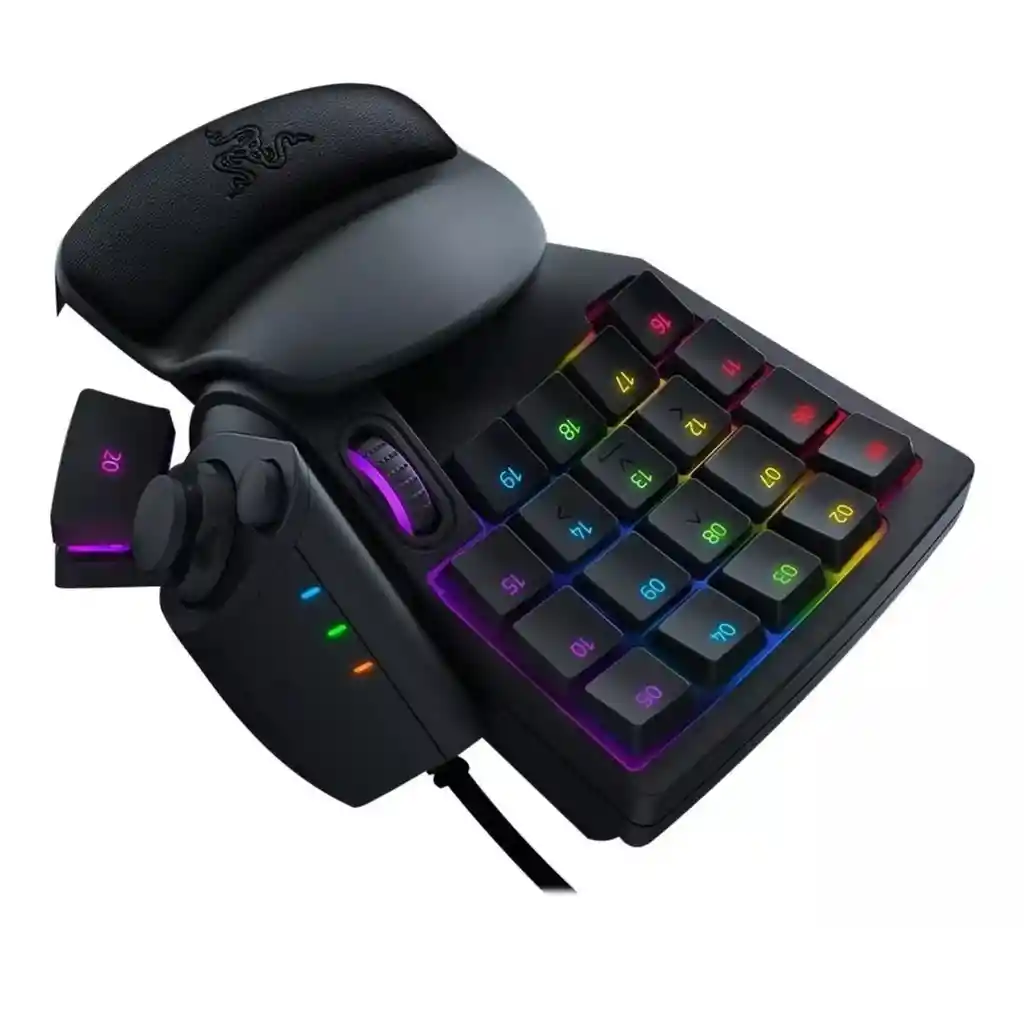 Teclado De Una Sola Mano Gamer Razer Tartarus V2 Mecamenbran