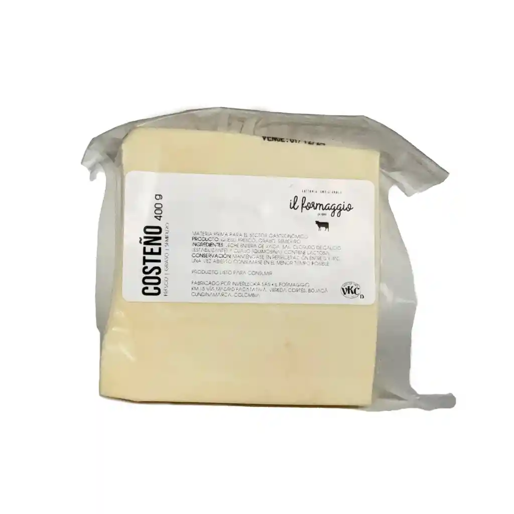 Queso Costeño Il Formaggio X 400gr