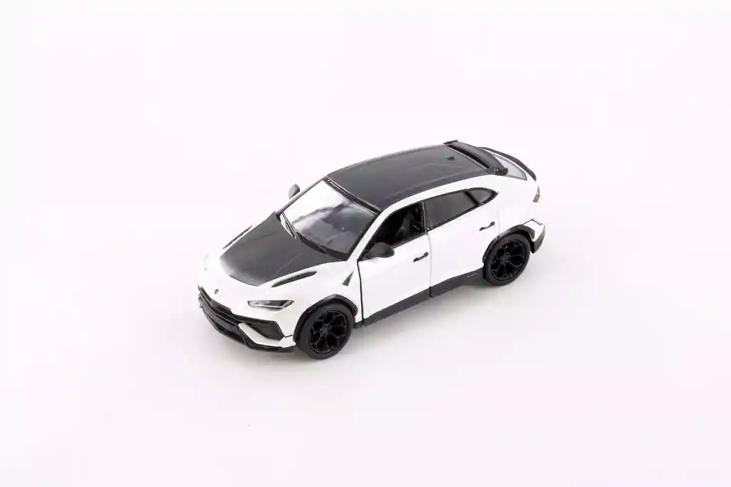 Carro Coleccionable Lamborghini Urus Performarte Blanco Modelo Coche Juguete Fiesta Regalos, Colección