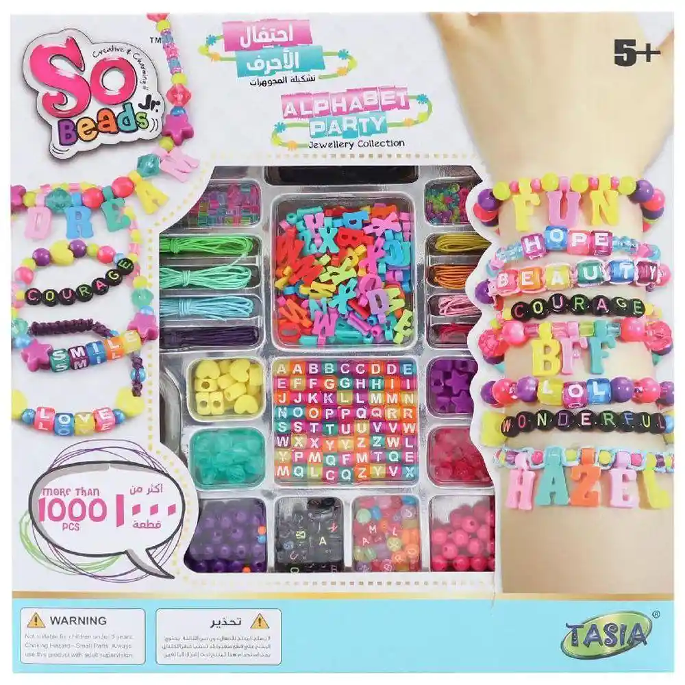 Set Belleza Fiesta Alfabeto So Beads