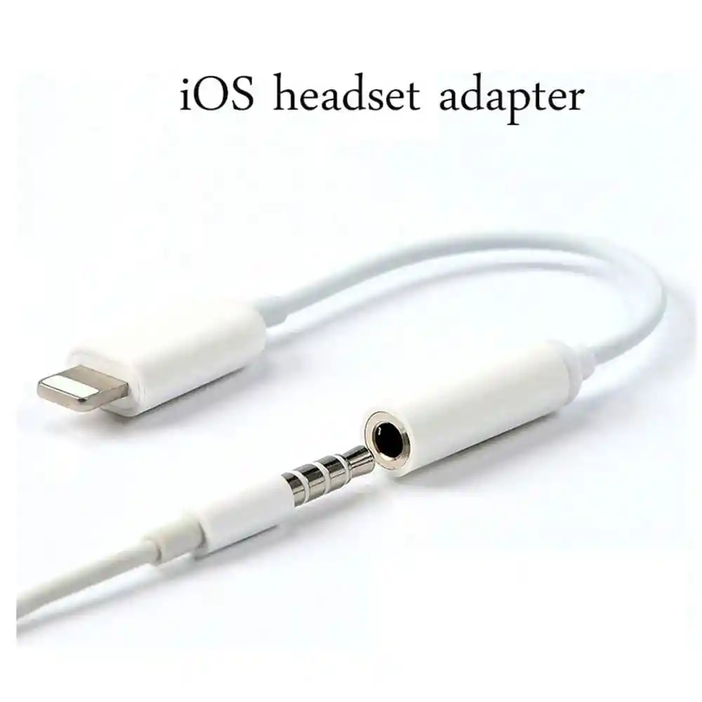 Adaptador Lightning Iphone A Plug Para Audífonos