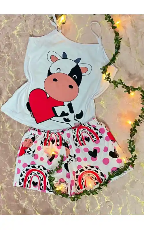*3 Pijama Batola Sexy Para Dama Con Lindos Estampados
