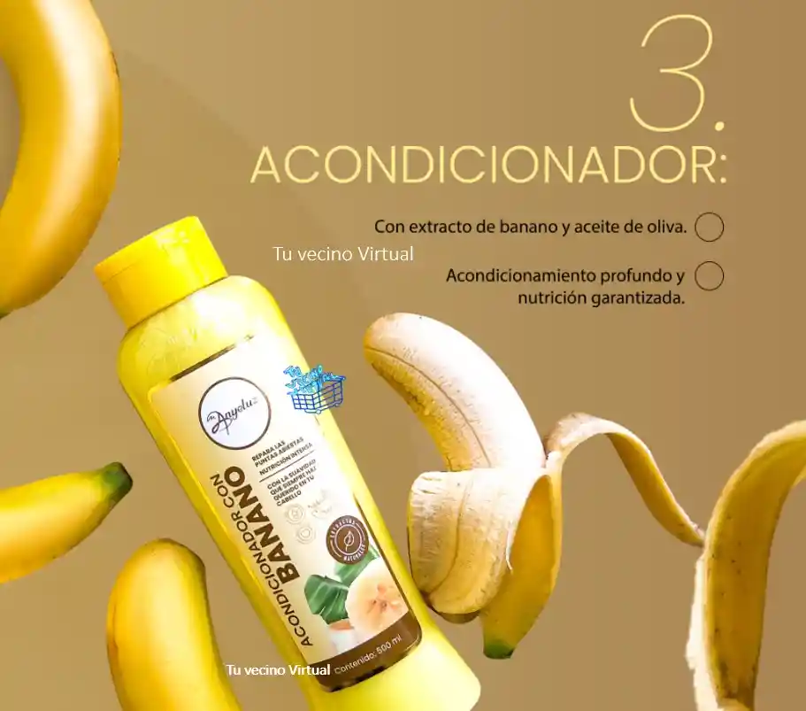 Acondicionador Con Banano Anyeluz