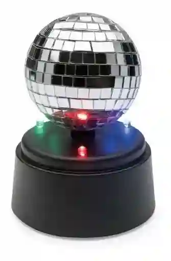 Bola En Espejo Luces Celebracion Fiestas Disco Hogar Amigos