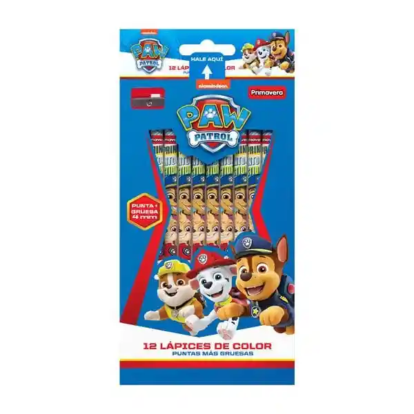 Colores Primavera Paw Patrol 4mm