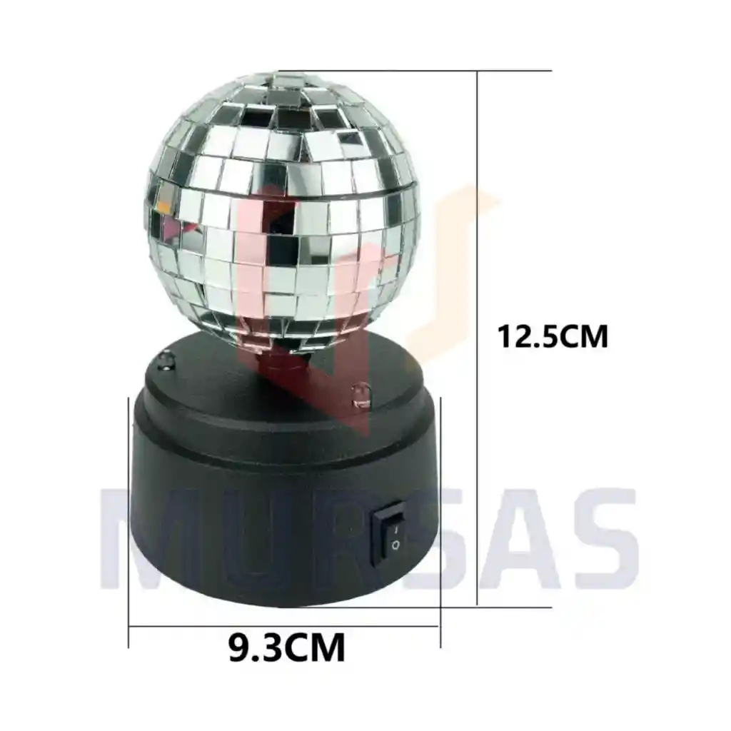 Lampara Bola De Espejos Luces Fiesta Disco Hogar Amigos