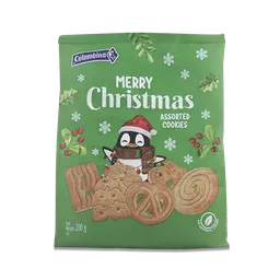 Galletas Colombina Bolsa Feliz Navidad 200g