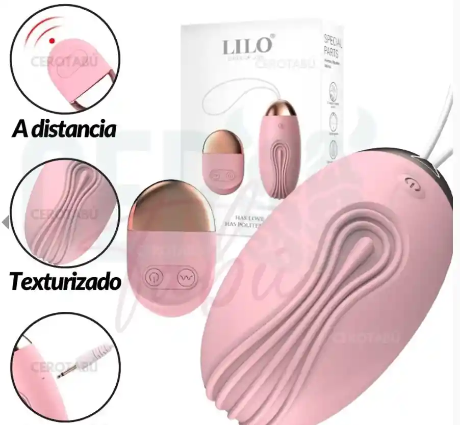 Huevo Vibrador Inalámbrico Lilo