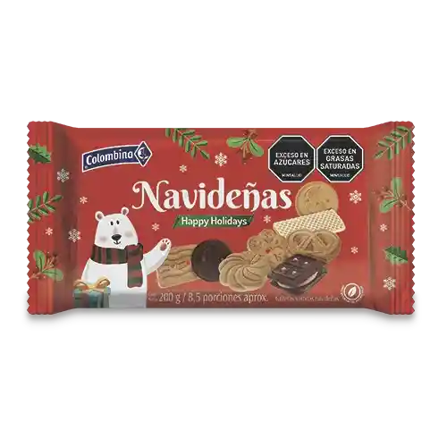 Galleta Colombina Navidena 200g