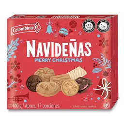 Galleta Colombina Navidena Duplex 400g