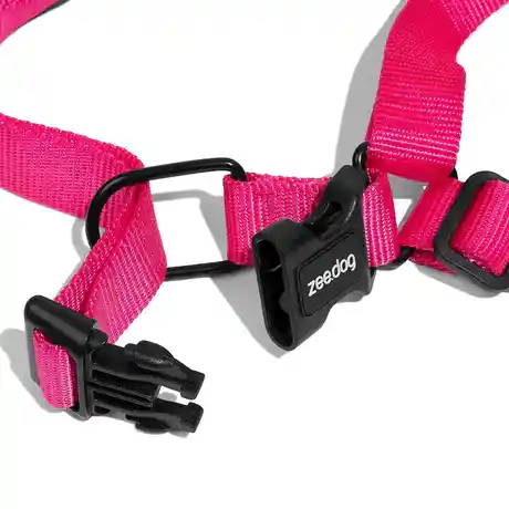 Arnés Para Perro Zee.dog Soft-walk Pink Led