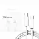 Cable Tipo-c A Tipo-c De 60w (1 M) Para Iphone 15/15pro/15pro Max