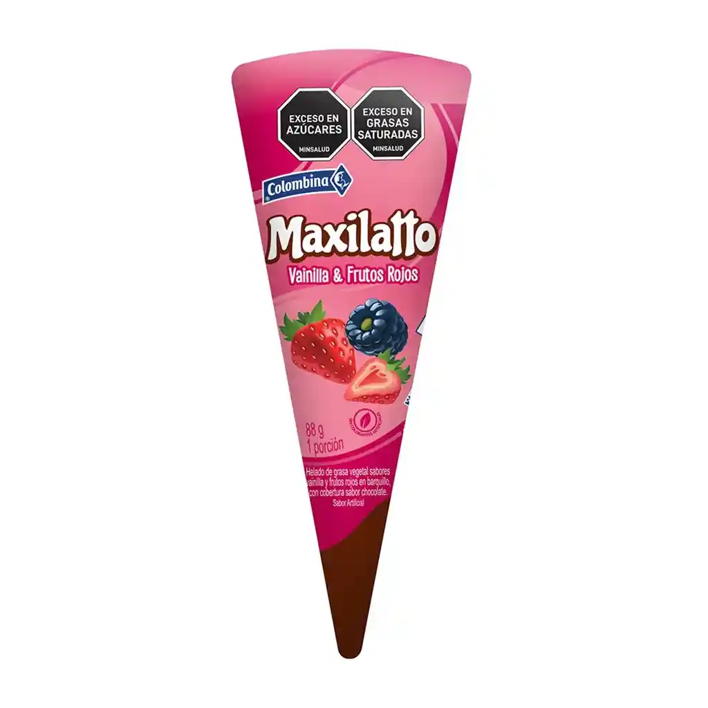 Helado Maxilatto Frutos Rojos X90gr