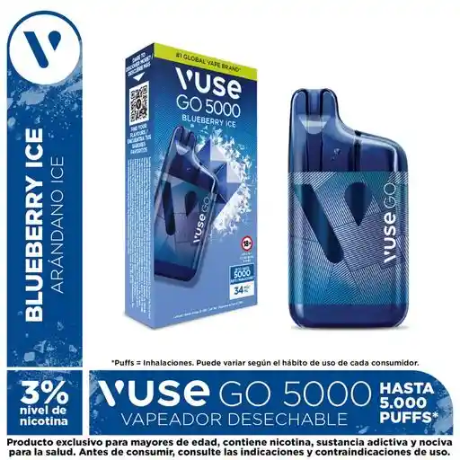 Vuse Go 5000 Arandanos 34 Mg/ml