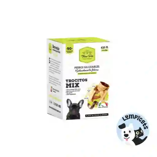 Dog Snack Caja Trocitos Mix X 50 Unds 620 Gr