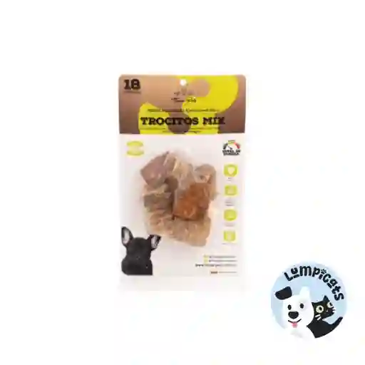 Dog Snack Trocitos Mix X 18 Unds 120 Gr