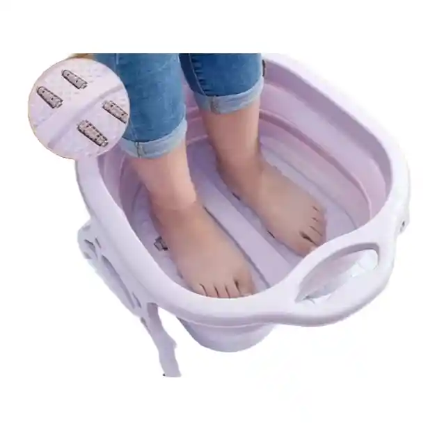 Spa Para Pies Plegable Ab: Relajación Y Comodidad En Un Solo Producto