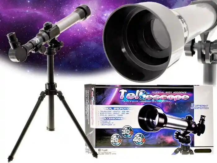 Juguete Telescopio Super Nova Con Accesorios Para Niños