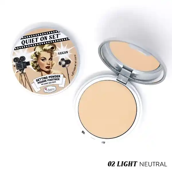 Polvo Fijador The Balm Quiet On Set 02 Light