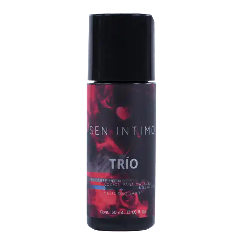 Lubricante Todo En 1, Trio X 30ml, Lubricante Caliente, Aceite Masajes, Sexo Oral, Lubricador