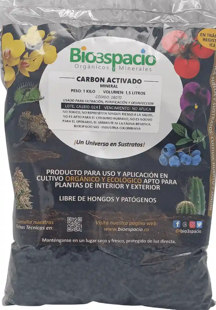 Carbon Activado 1 Kilo