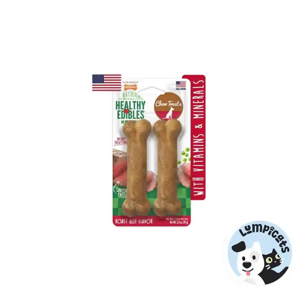 Dog Snack Longer Lasting Roast Beef 2 Unds Regular 94 Gr