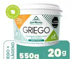 Yogurt Griego Colageno X550g San Martin