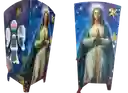 Faroles De Navidad Surtido, Virgen X10