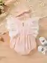 Vestido Body Para Bebé Niña Bautizos Fiestas Encaje Elegante 6-12m