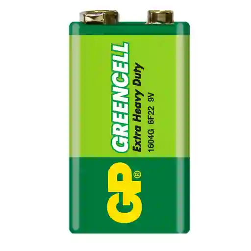 Pila Bateria Cuadrada 9v Greencell