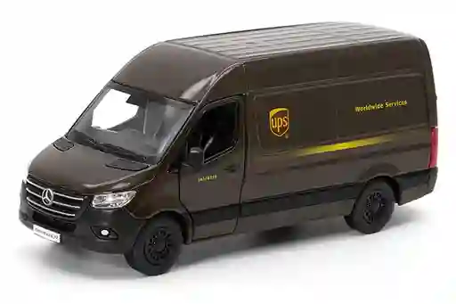 Carro Coleccionable Mercedes Benz Sprinter Café Modelo Coche Juguete Fiesta Regalos, Colección