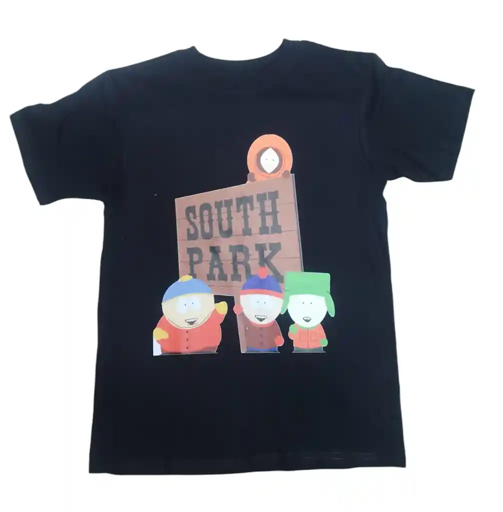 Camiseta South Park Camiseta Para Hombre South Park Negra