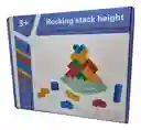 Juego Didáctico De Equilibrio Y Colores Jenga Para Niños