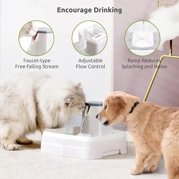 Fuente De Agua Luxury Para Perros Y Gatos