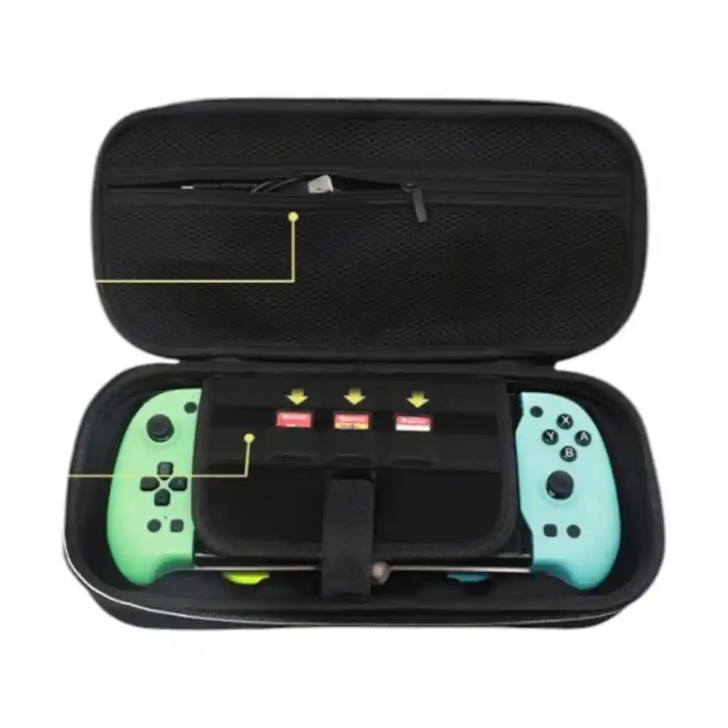 Estuche Funda Viajera Dobe Compatible Con Switch/ Oled