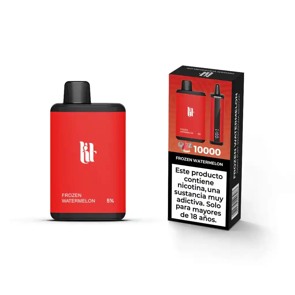 Lit Vape 10.000 Pufs, Frozen Watermelon 5%