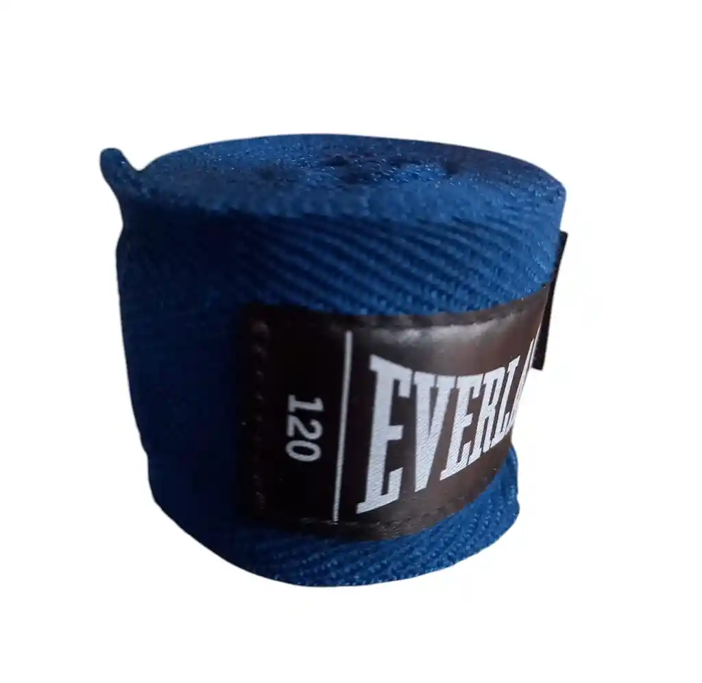 Vendas Everlast 120 Pulgadas 1 Par Boxeo Mma Muay Thai Kick - Azul Oscuro