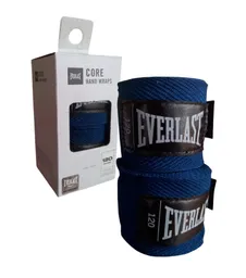 Vendas Everlast 120 Pulgadas 1 Par Boxeo Mma Muay Thai Kick - Azul Oscuro