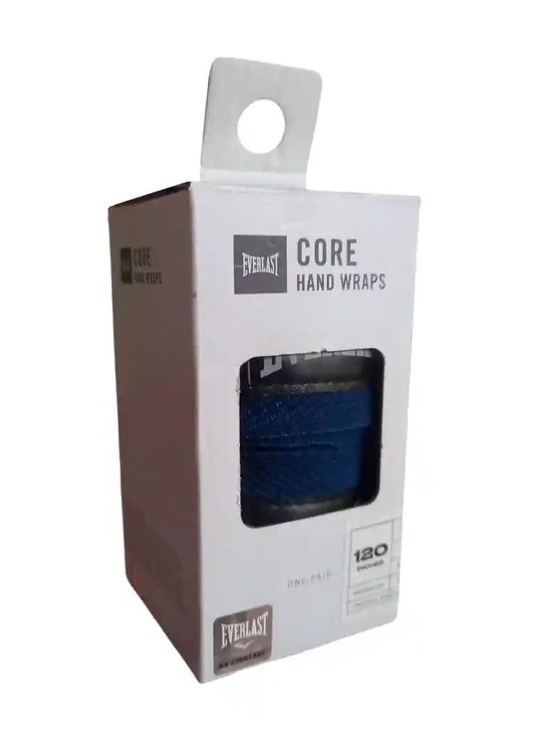 Vendas Everlast 120 Pulgadas 1 Par Boxeo Mma Muay Thai Kick - Azul Oscuro