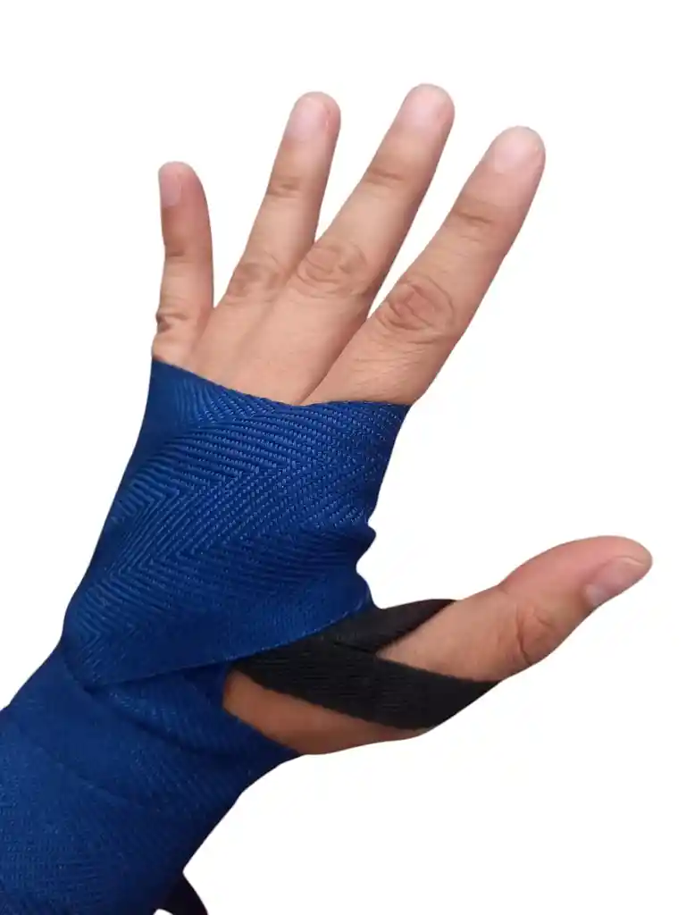 Vendas Everlast 120 Pulgadas 1 Par Boxeo Mma Muay Thai Kick - Azul Oscuro