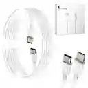 Cable Original Iphone Apple Usb-c A Lightning Ipad Ipod 2 Metros