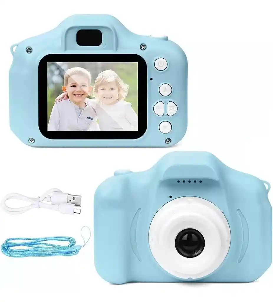 Camara Digital Niños Fhd Fotos Video Material Resistente