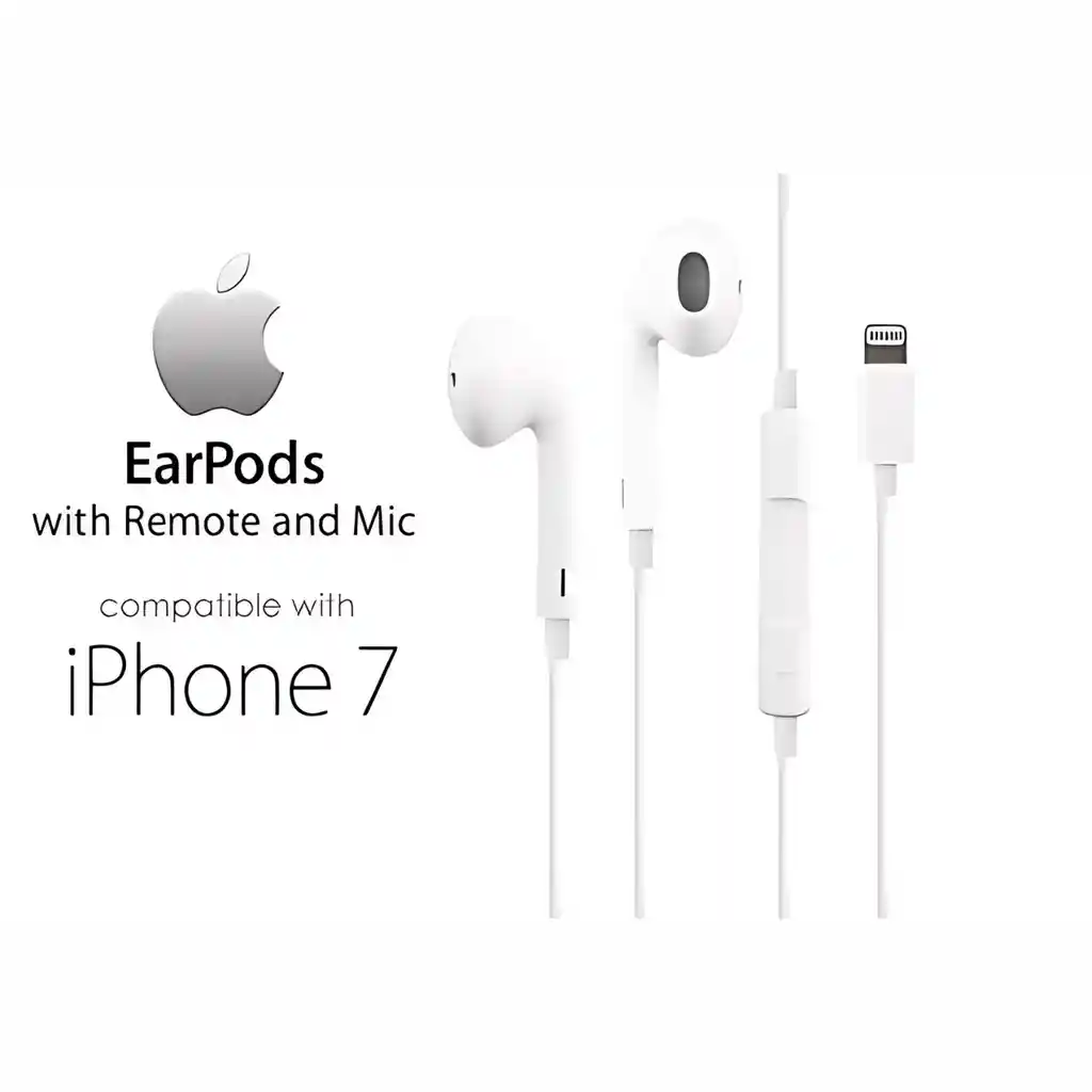 Apple Audífonos Earpods Con Lightning Para Iphone