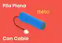 Batería De Litio 3.7 V 18650 1800mah Con Cable Conector