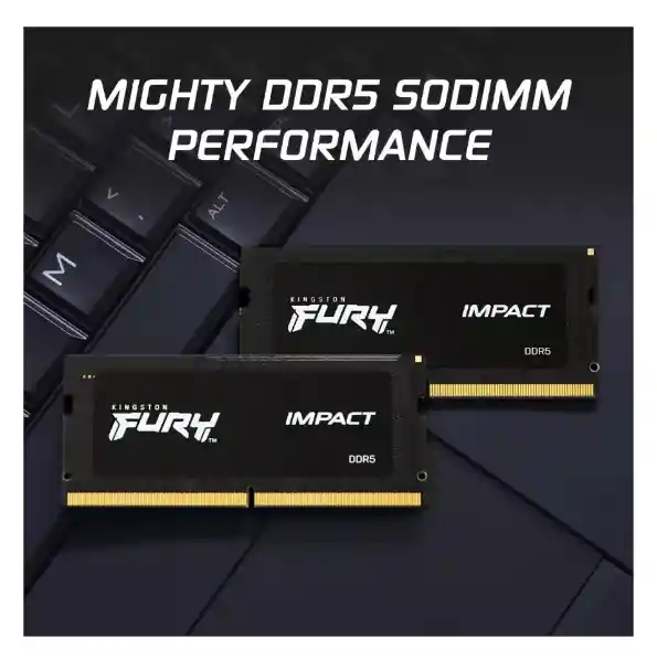 Memoria Ram Portatil Ddr5 32gb 5600mhz Kingston Fury Impact