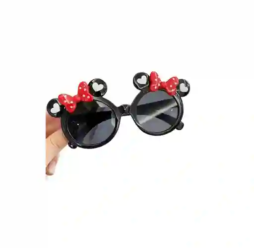 Gafas Sol Minnie Para Niña Polarizadas Bebe Negro