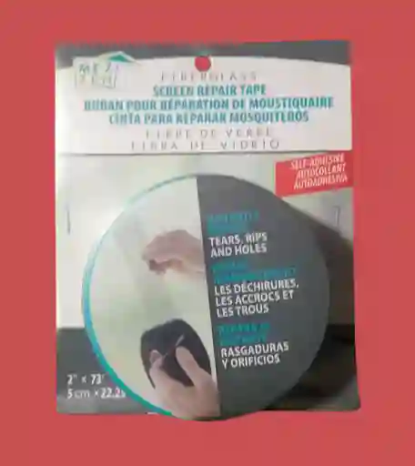 Cinta Para Reparar Mosquiteros (blanca)