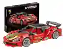 Set Armable Construcción Carro Deportivo Rojo 471 Piezas